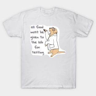 Lab Testing Food T-Shirt